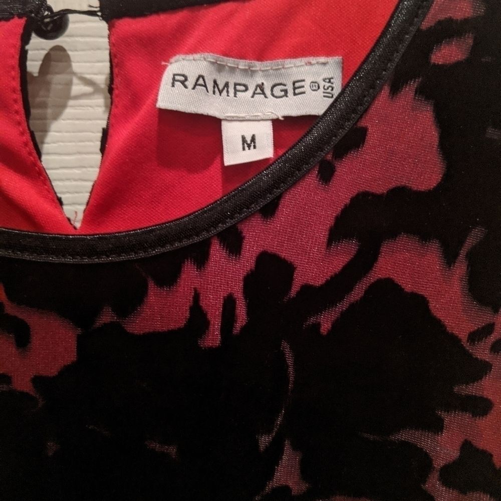 Rampage Women's Lace Overlay Dress Size Medium - Picture 7 of 7